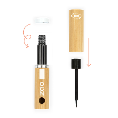 Eyeliner noir bio précision – yeux sensibles