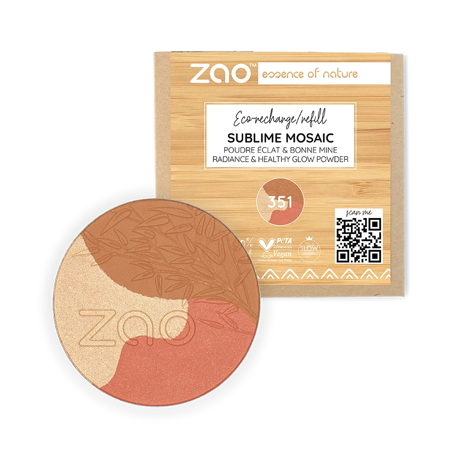 Recharge Poudre Sublime Mosaic bio – effet bonne mine