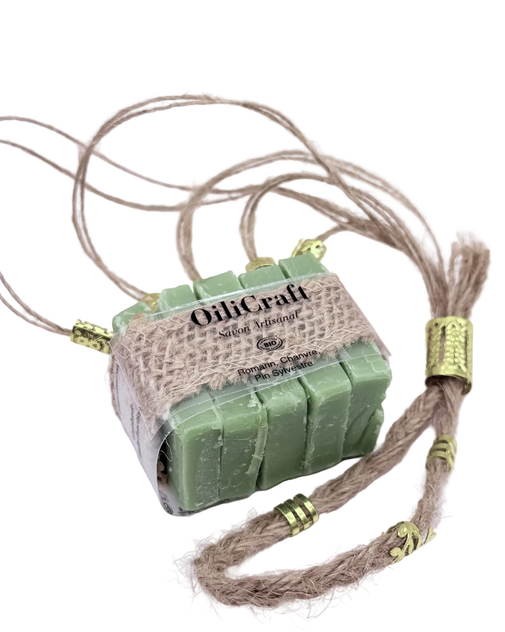 Lot de 5 mini savons artisanaux saponifiés à froid – surgras multi-usage