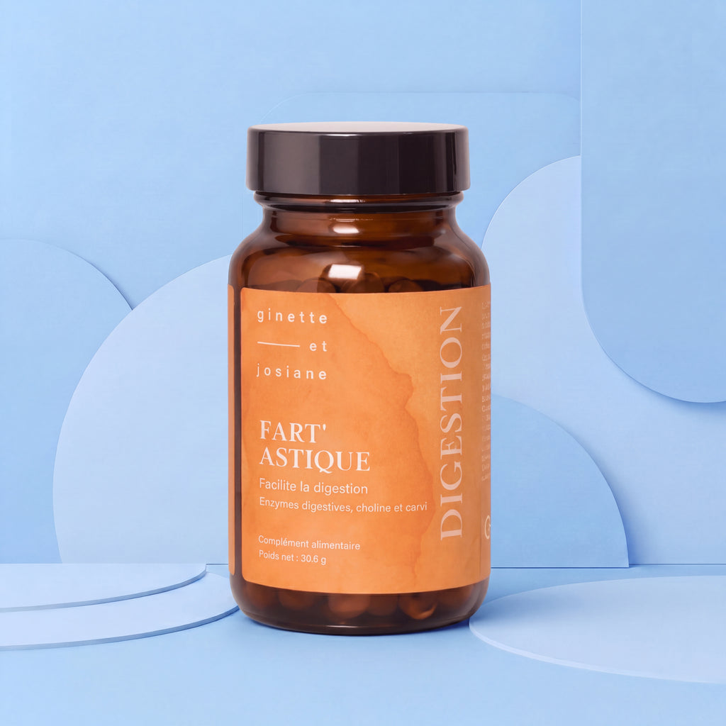 Enzymes digestives complètes - digestion repas - Fart’Astique
