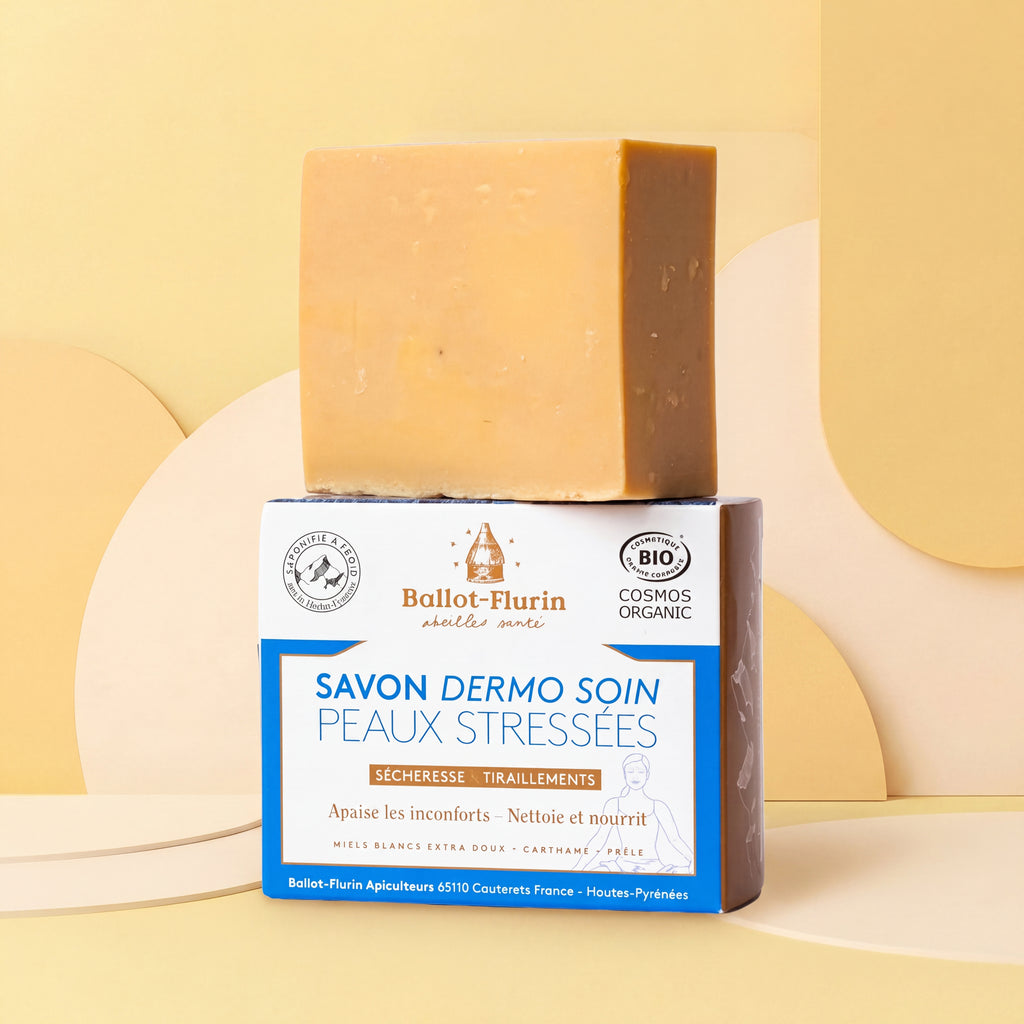 Savon dermo-soin au miel | douze ingrédients, visage et corps