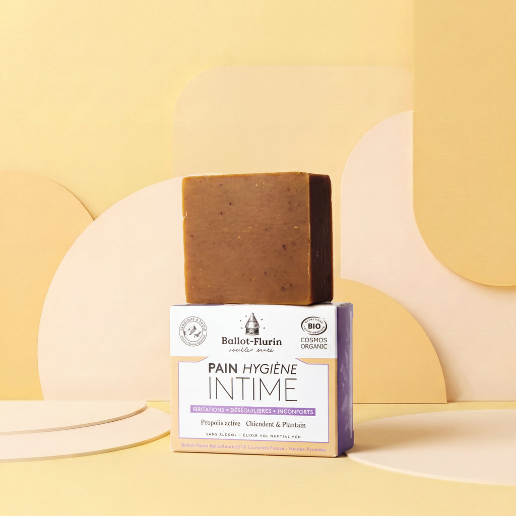 Pain d’hygiène intime à la propolis | usage externe et ponctuel