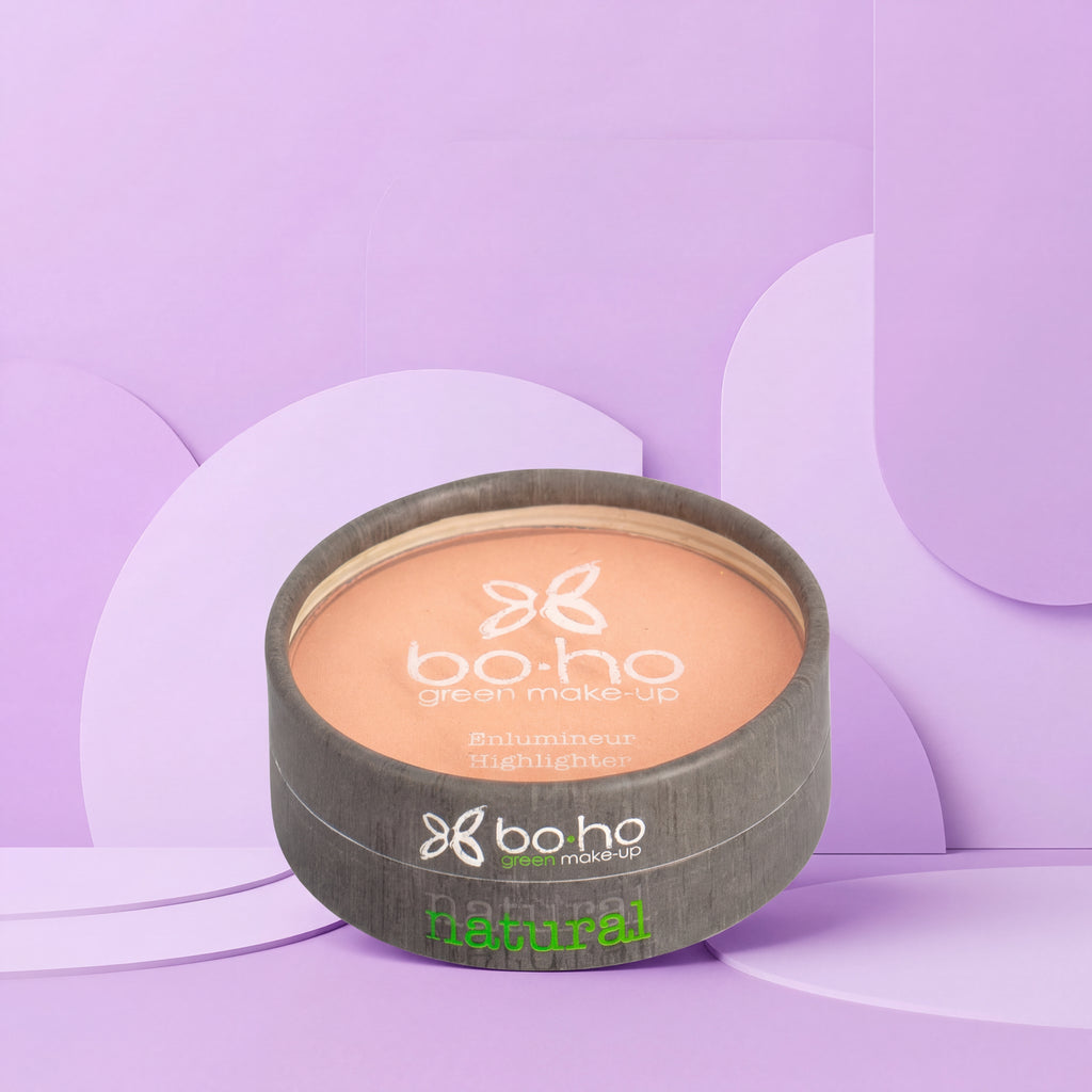 Highlighter bio rose doré Stardust | Effet lumineux naturel