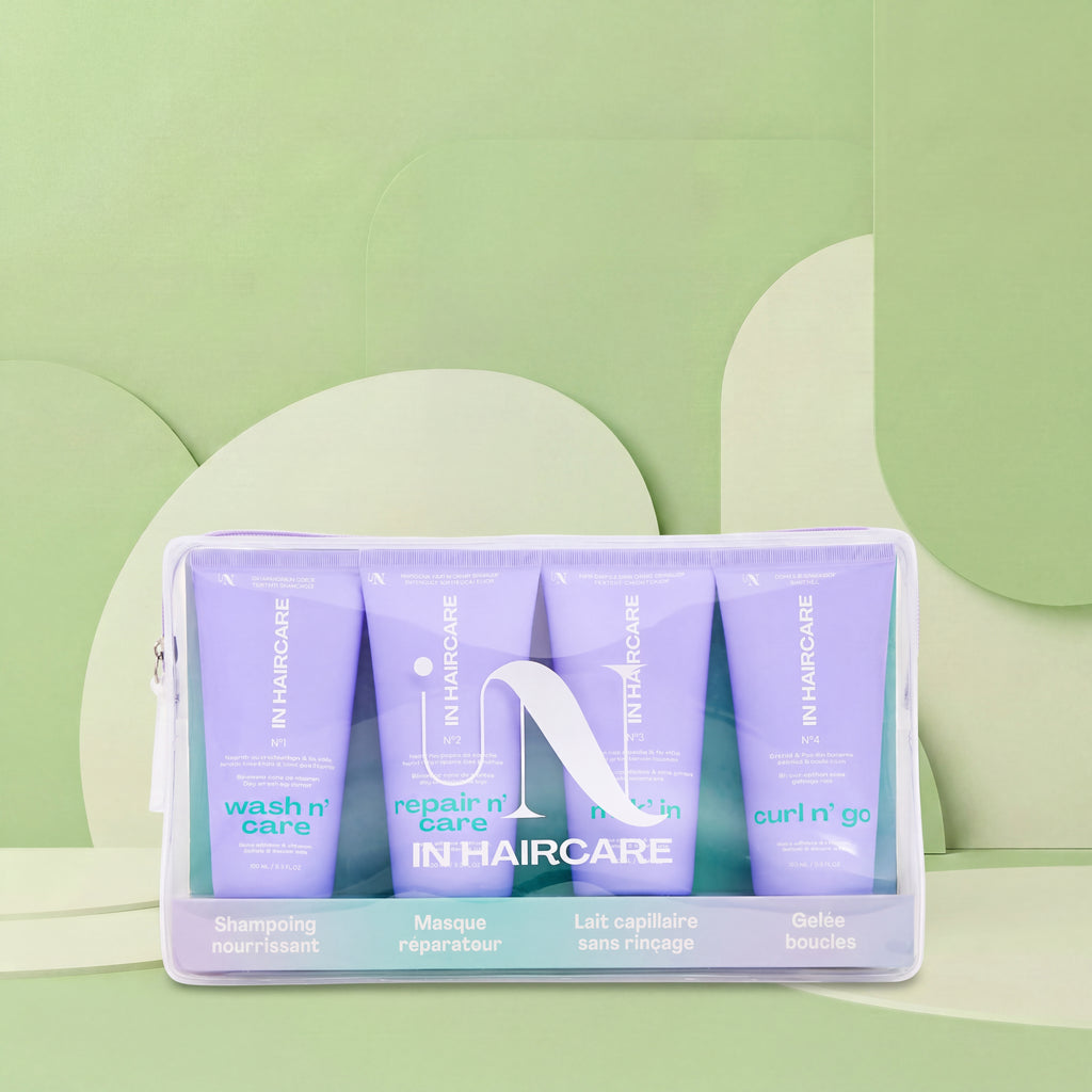 Trousse de voyage | quatre soins en 100 ml, format cabine