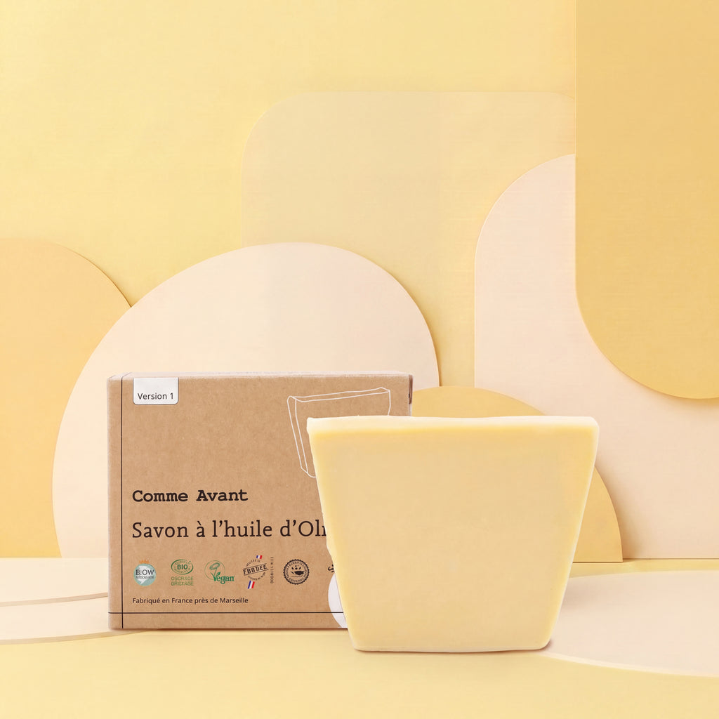 Savon à l’huile d’olive | quatre ingrédients, savon de Castille