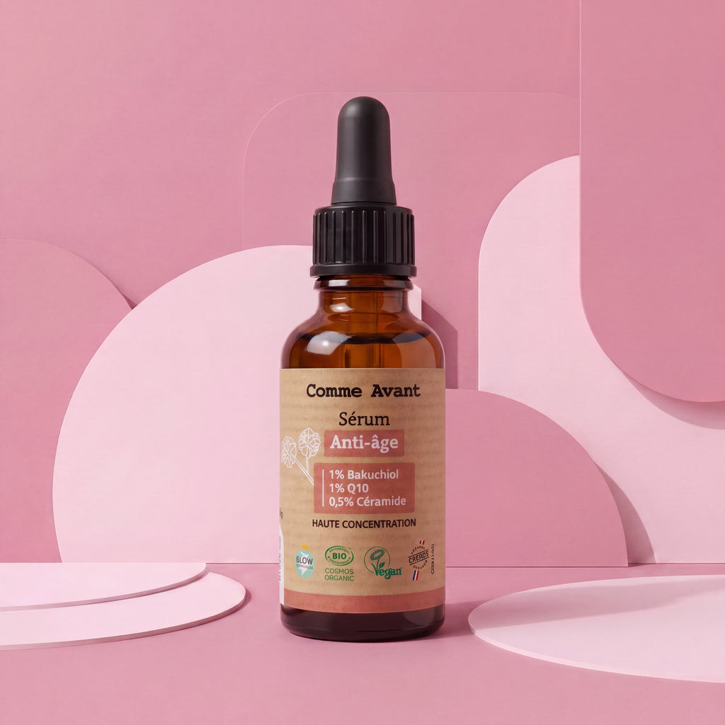 Sérum visage au bakuchiol | 1 % de bakuchiol, sans parfum