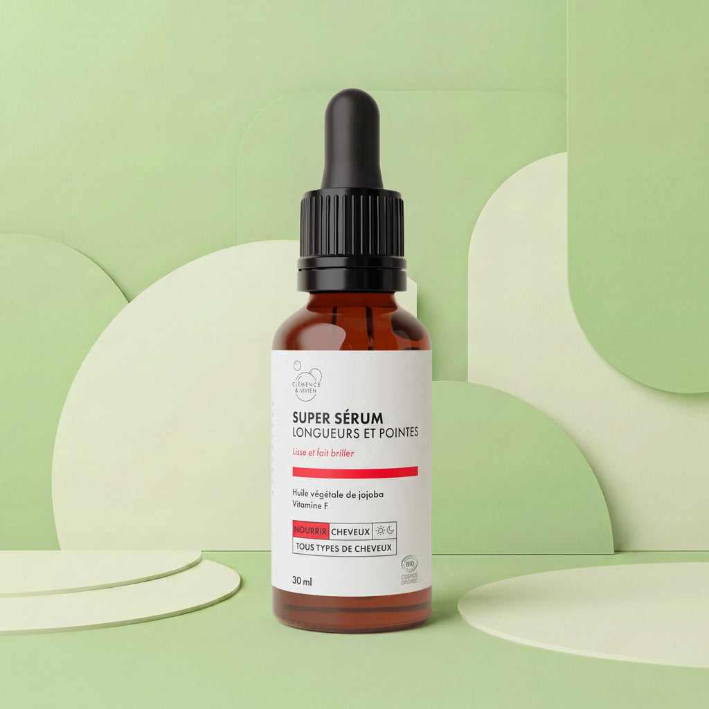 Sérum capillaire longueurs et pointes | sans silicone, texture sèche