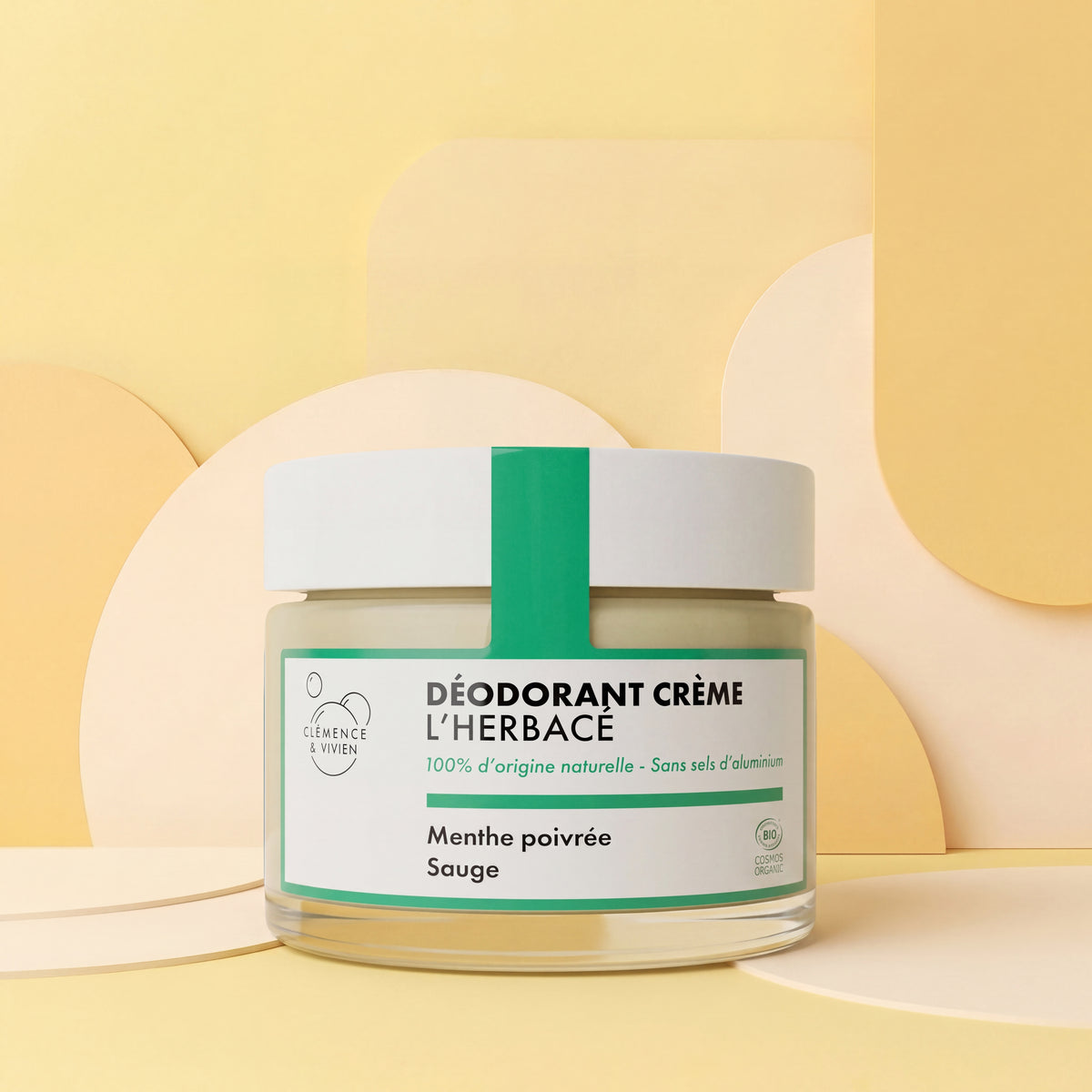 Déodorant naturel solide herbacé sans aluminium