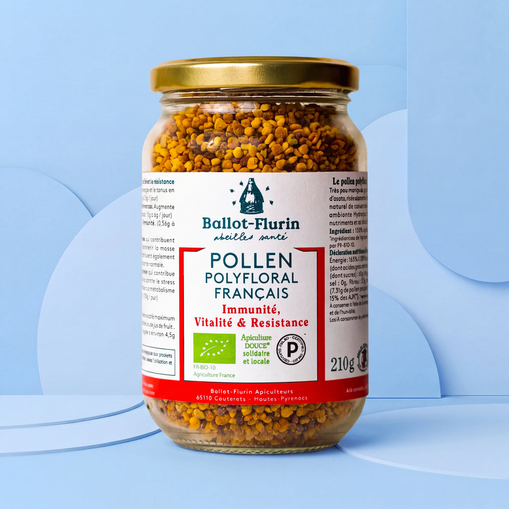 Pollen polyfloral dynamisé – complément alimentaire