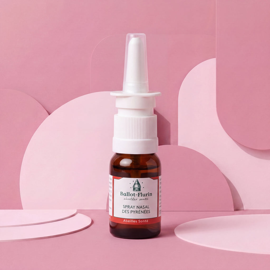 Spray nasal à la propolis blanche | sel de Salies-de-Béarn, sans alcool