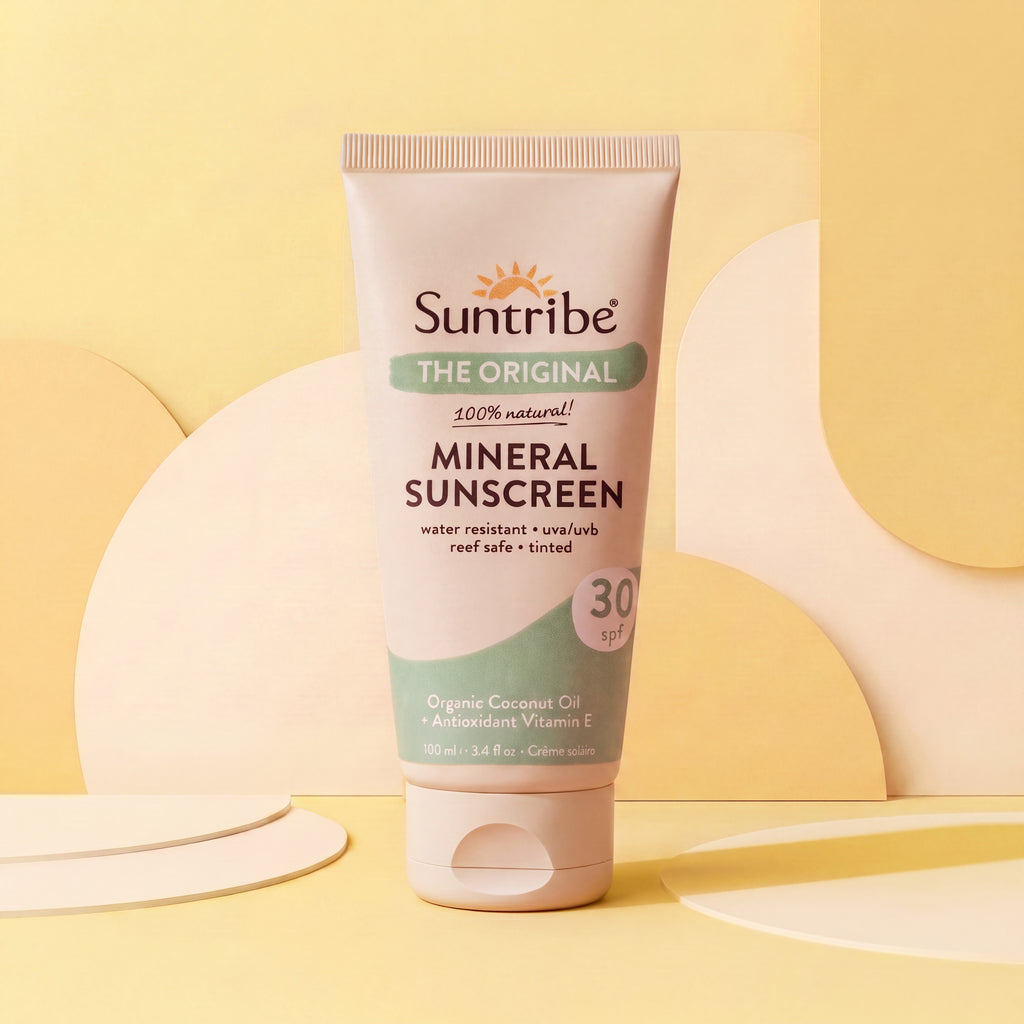 Crème Solaire Minérale Bio SPF30 | Oxyde de Zinc Non Nano, teintée