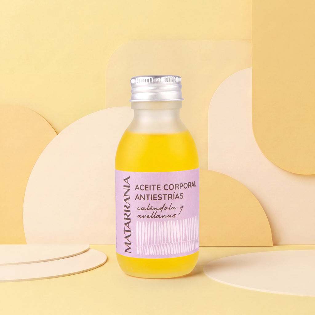 Huile corps anti-vergetures | sept ingrédients, sans parfum