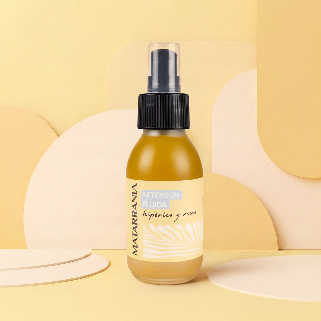 Lait Après-Soleil Bio Visage & Corps – Eau de Rose & Huiles Régénérantes