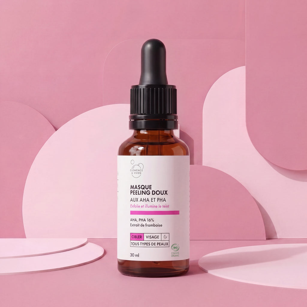 Masque peeling doux AHA et PHA | sans grains, une à deux fois par semaine