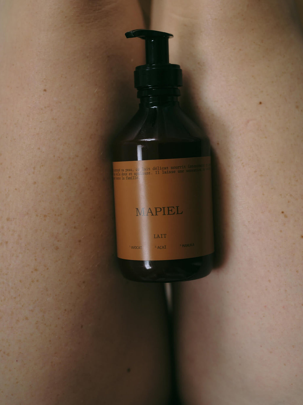 Flacon pompe de lait hydratant MAPIEL