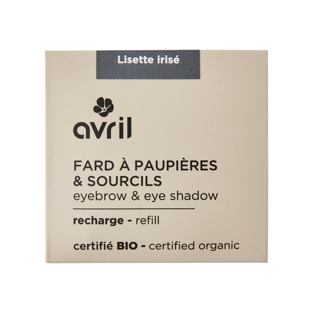 Étui recharge fard à paupières irisé Avril Image