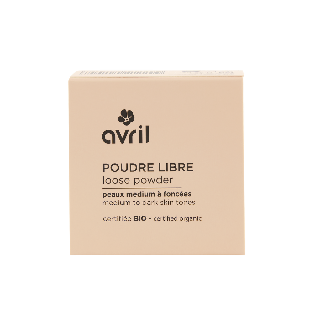 Recharge poudre libre bio Avril peaux médium à foncées