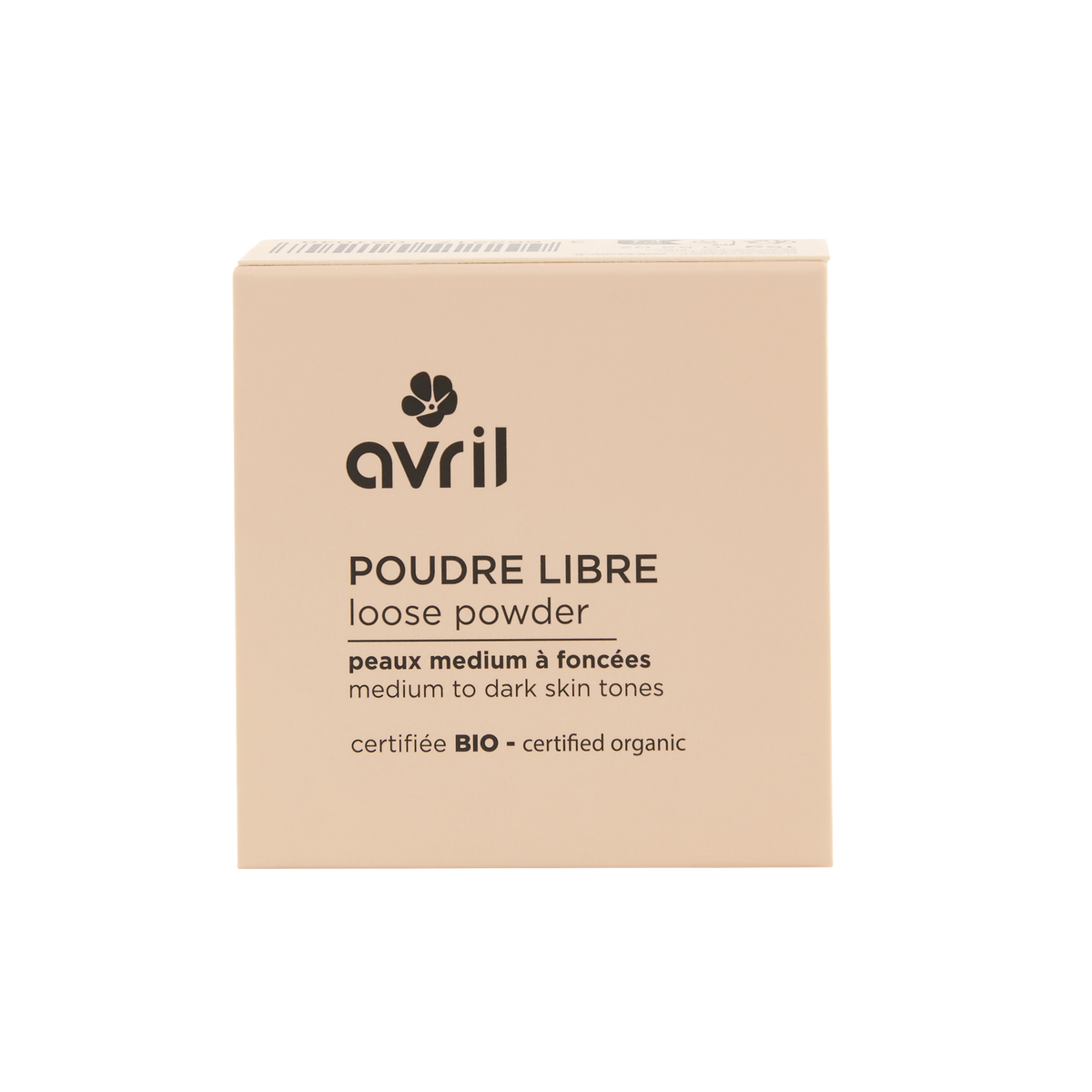 Recharge poudre libre bio Avril peaux médium à foncées