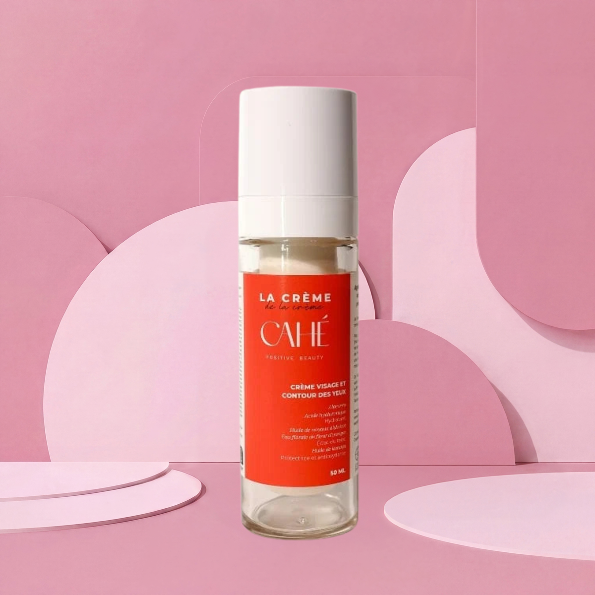 Crème visage et contour des yeux bio | acide hyaluronique et aloe vera