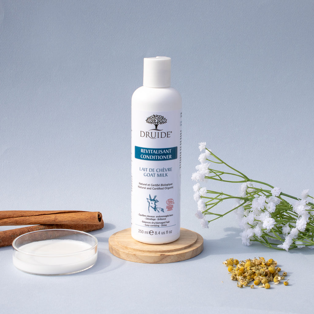 Shampoing bio nourrissant au lait de chèvre – cheveux secs