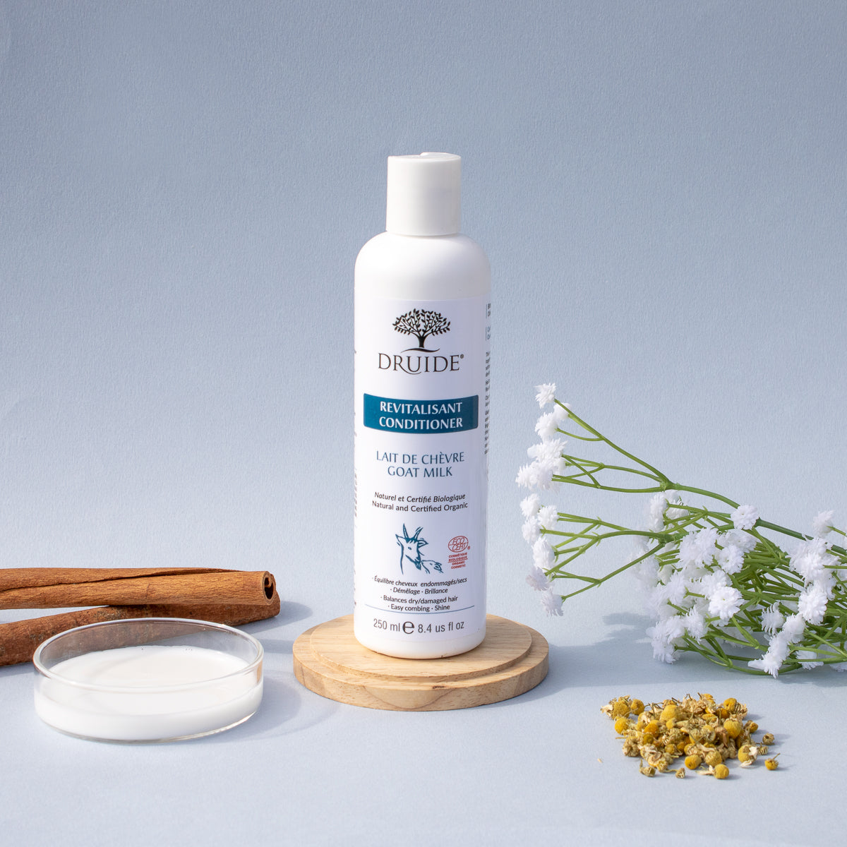 Shampoing bio nourrissant au lait de chèvre – cheveux secs