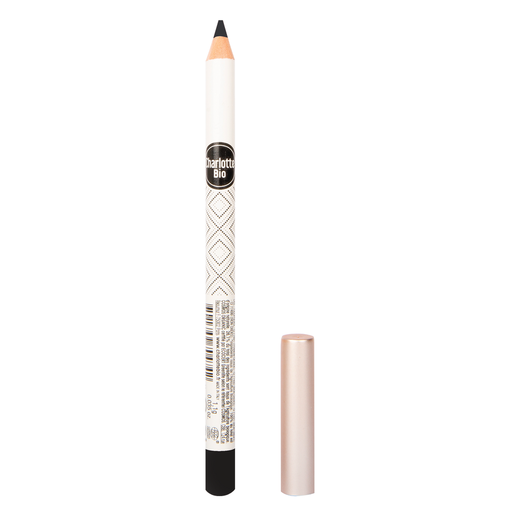 Crayon yeux noir bio sans carbon black – yeux sensibles