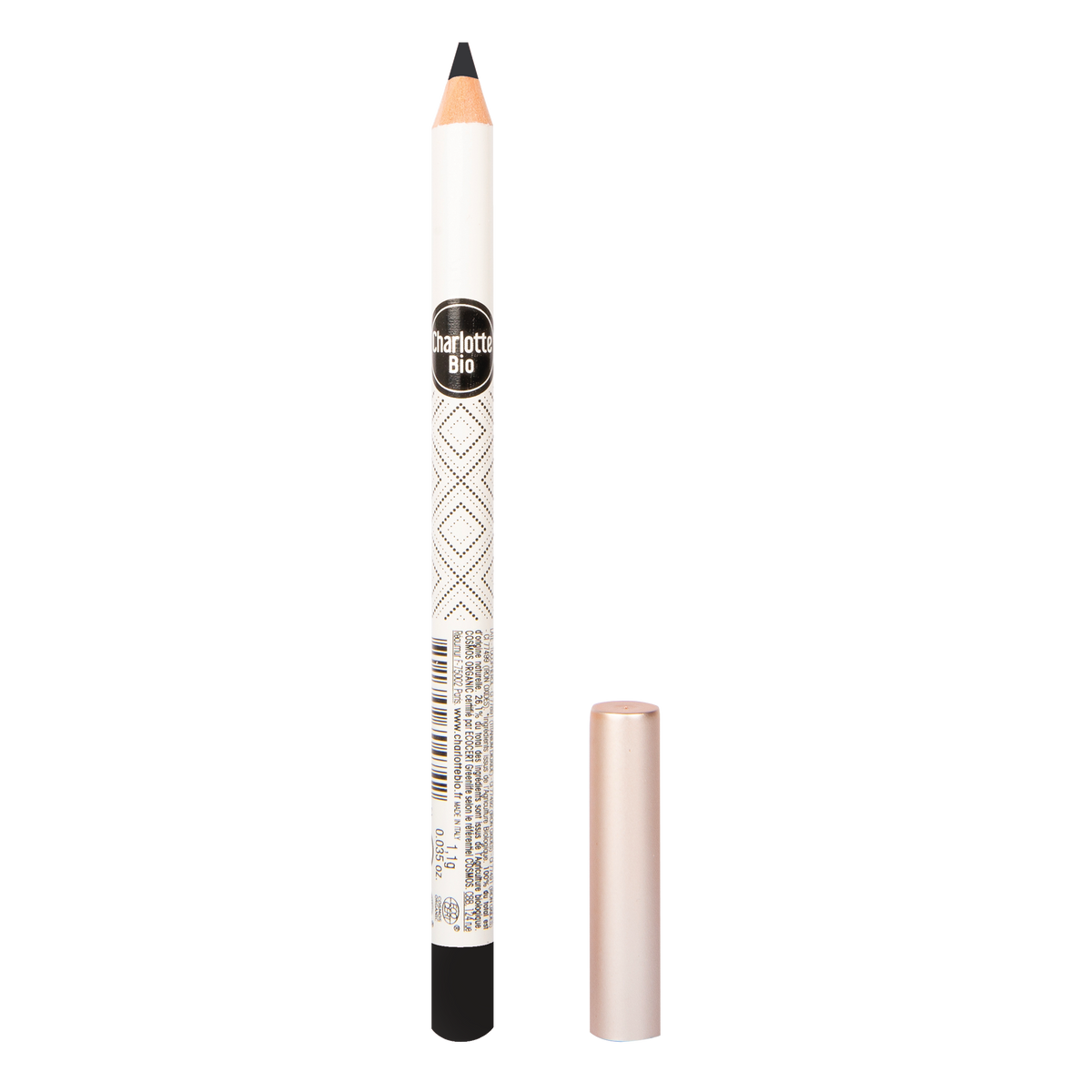 Crayon yeux noir bio sans carbon black – yeux sensibles