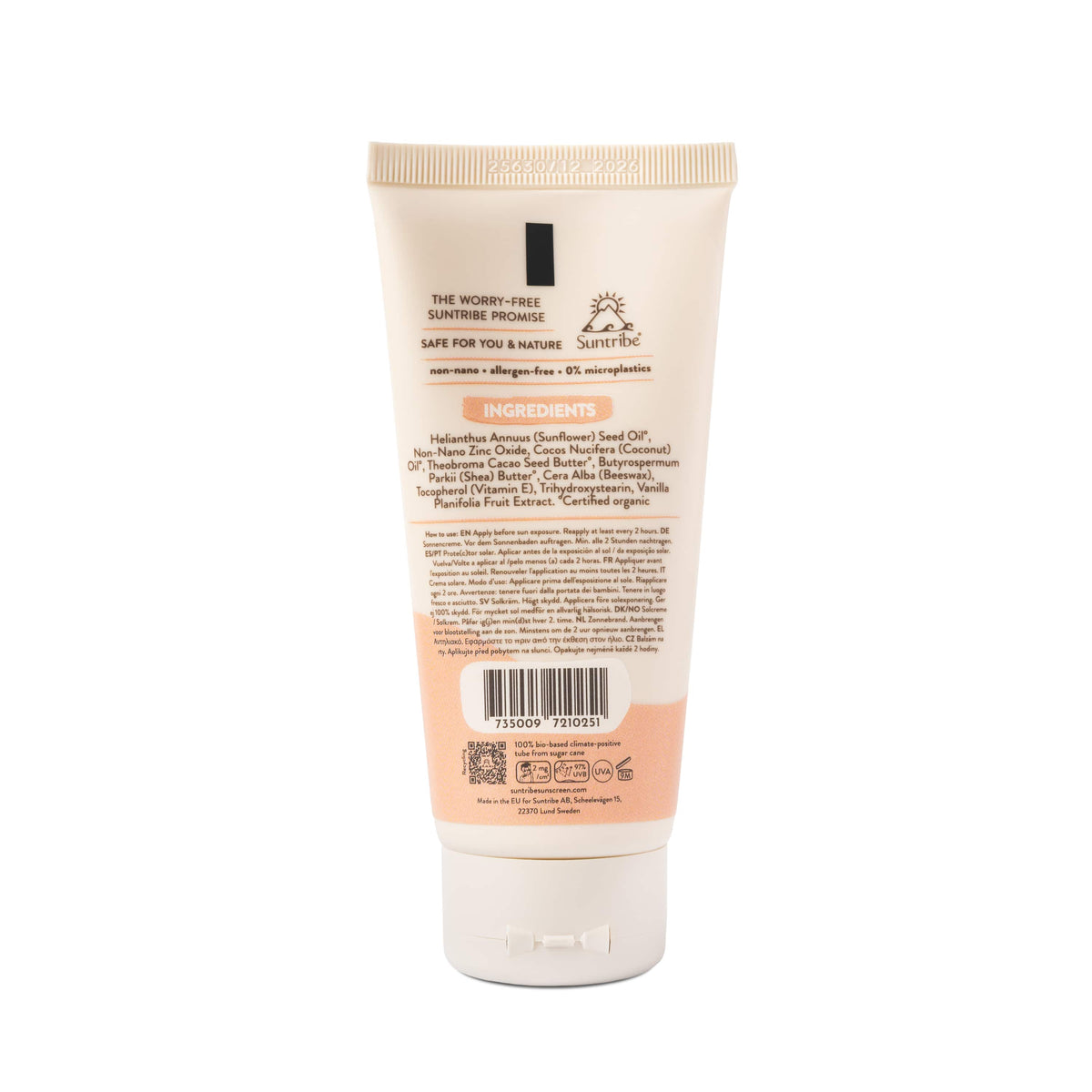 Crème Solaire Minérale Bébé & Enfants SPF30 – Zinc Non Nano