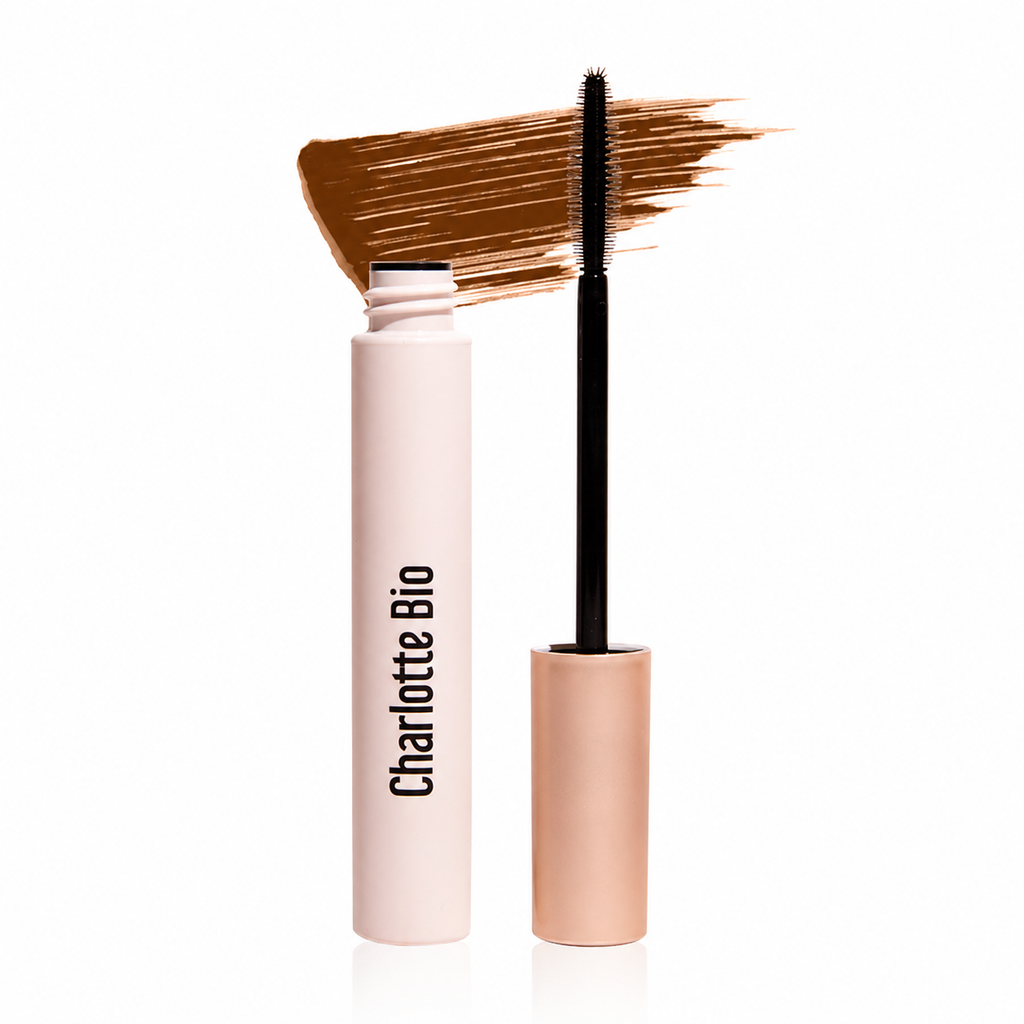 Mascara bio noir ou marron sans carbon black – yeux sensibles