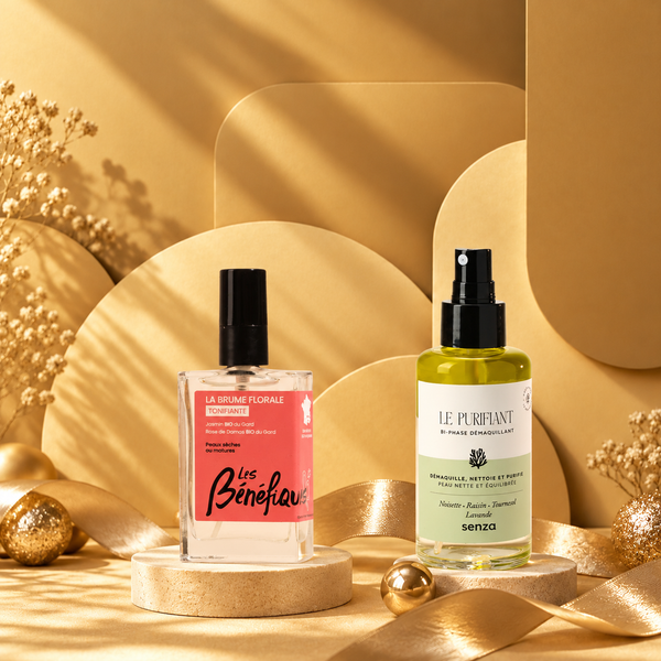 Pack Noël femme démaquillage et fraîcheur | brume florale