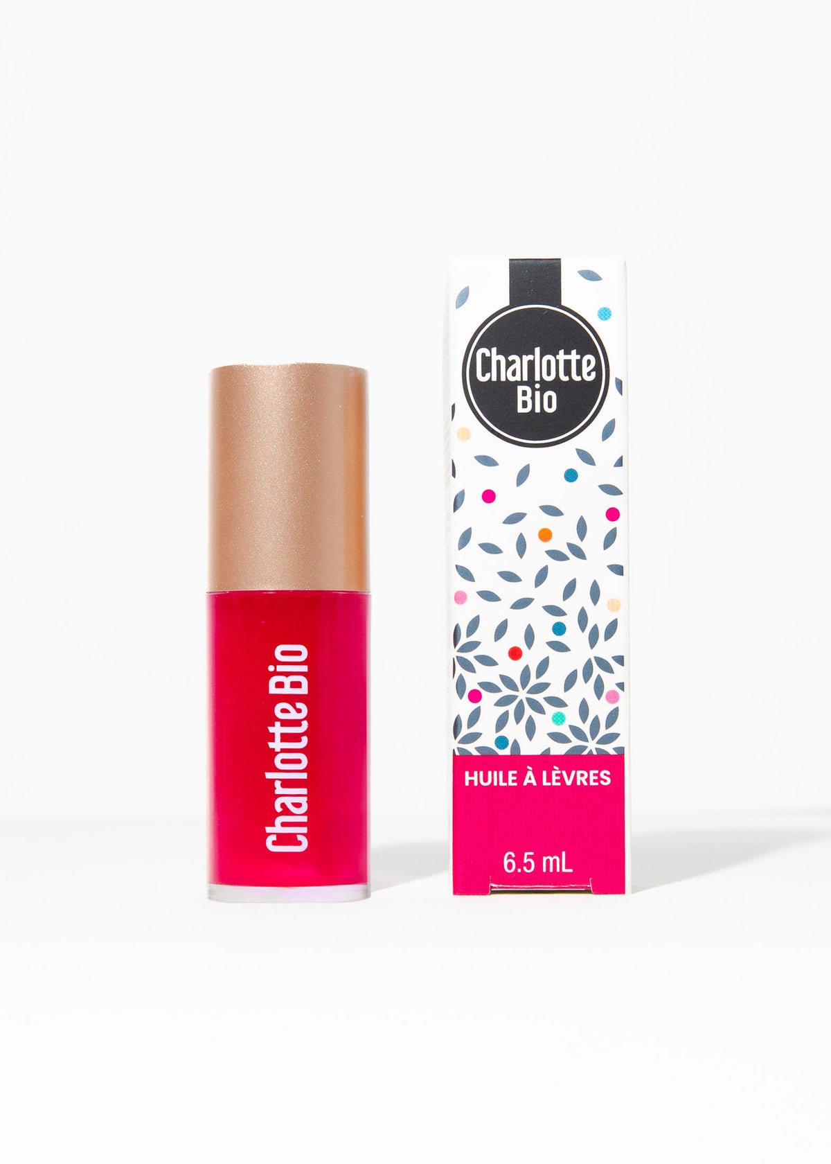 Huile à lèvres bio teintée aux pigments végétaux