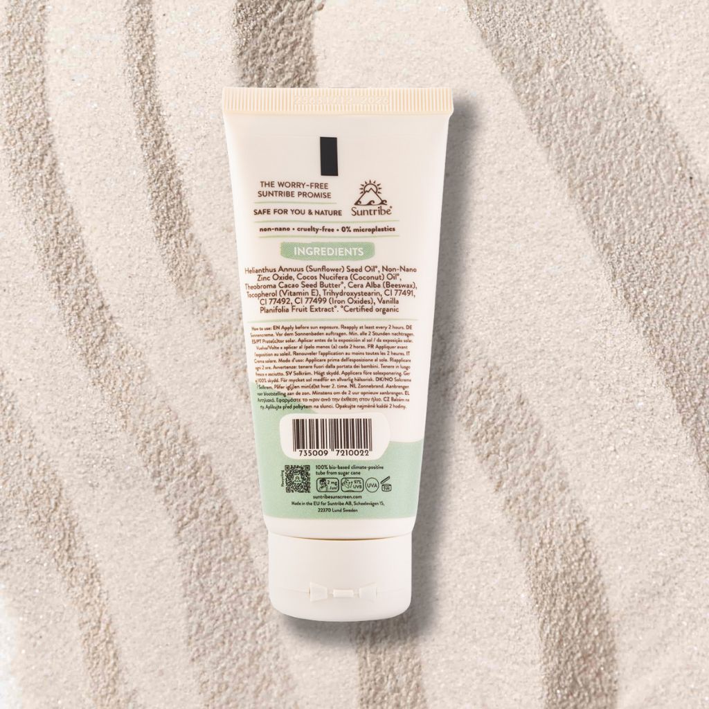 Crème Solaire Minérale Bio SPF30 – Oxyde de Zinc Non Nano
