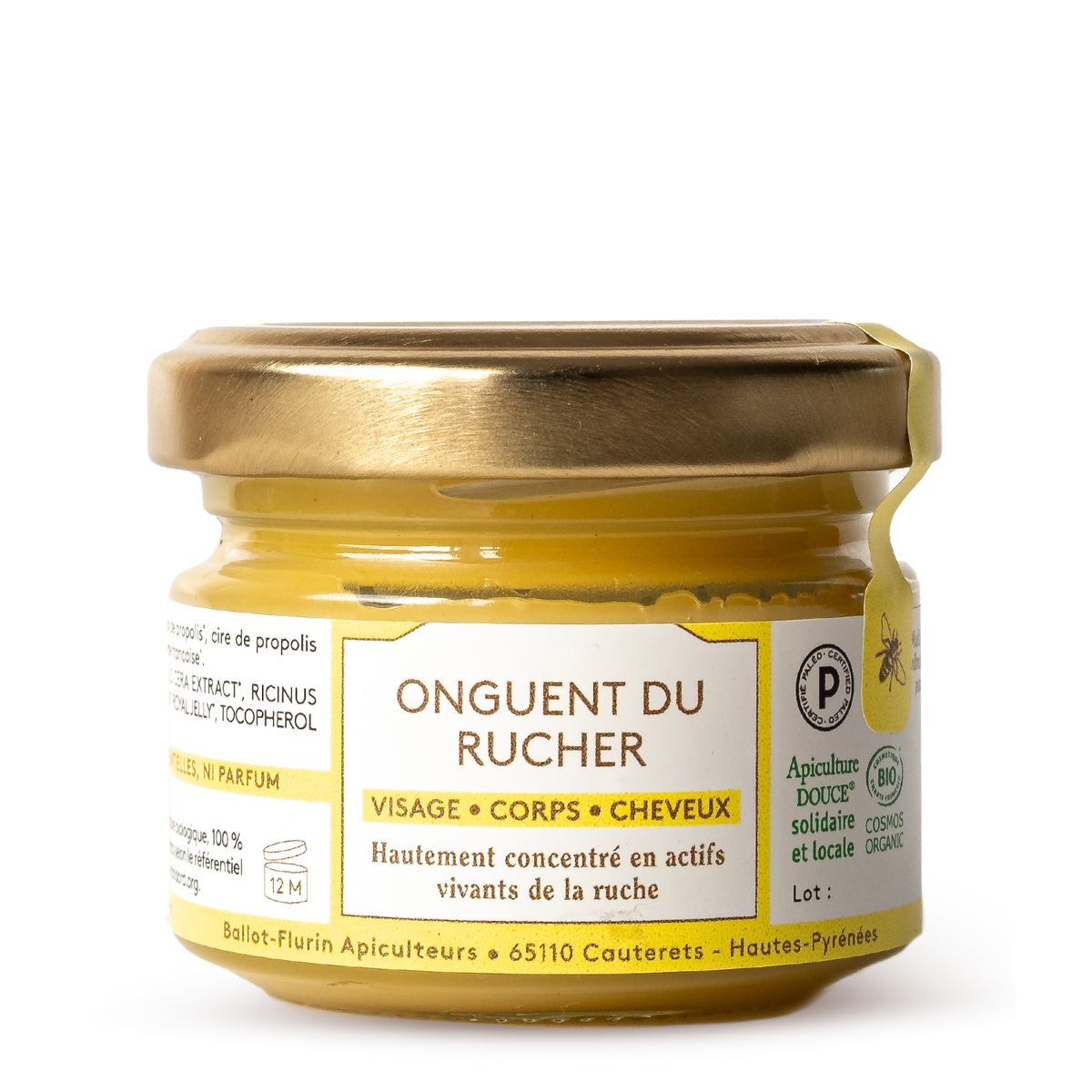 Baume multi-usage : lèvres & zones sèches sans parfum