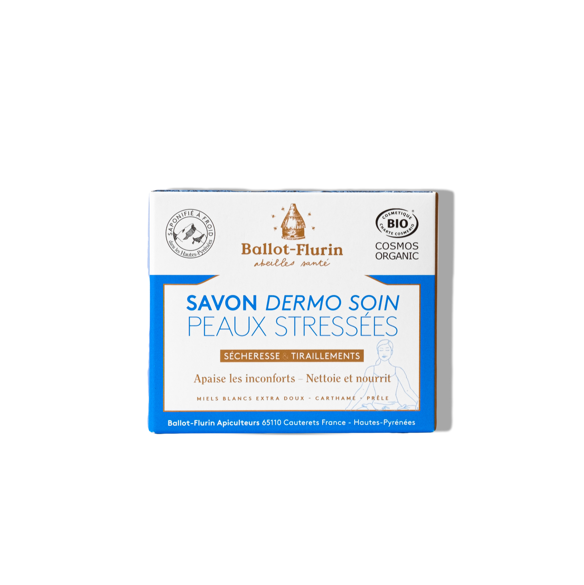 Dermo-care soap for stressed skin: Dryness &amp; Tightness