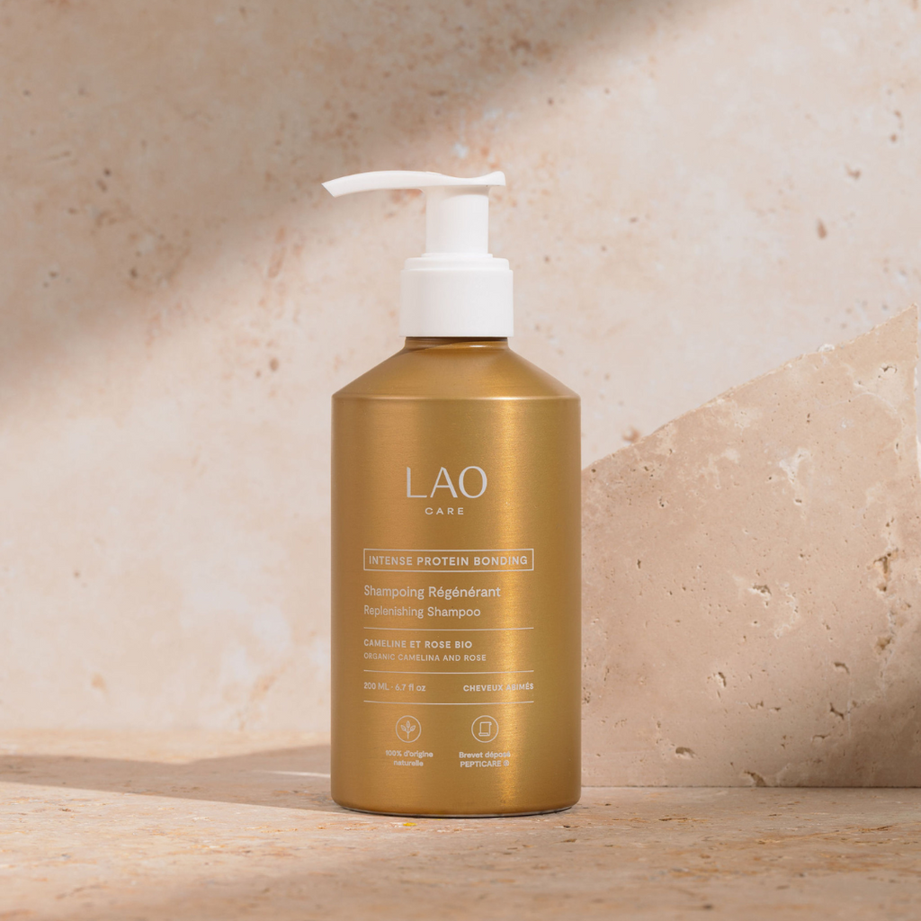 Shampoing régénérant LAO Care, flacon pompe 200 ml