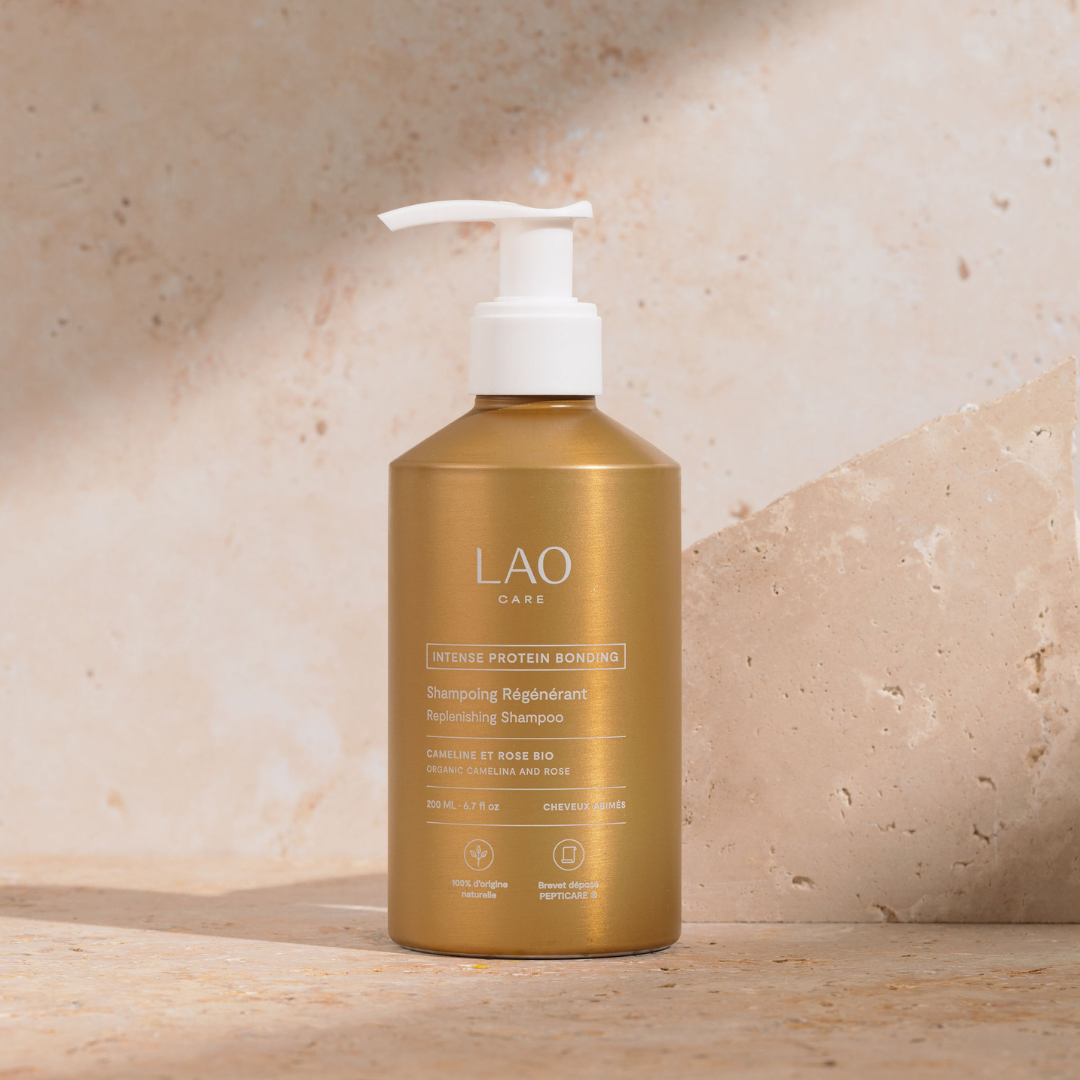 Shampoing régénérant LAO Care, flacon pompe 200 ml