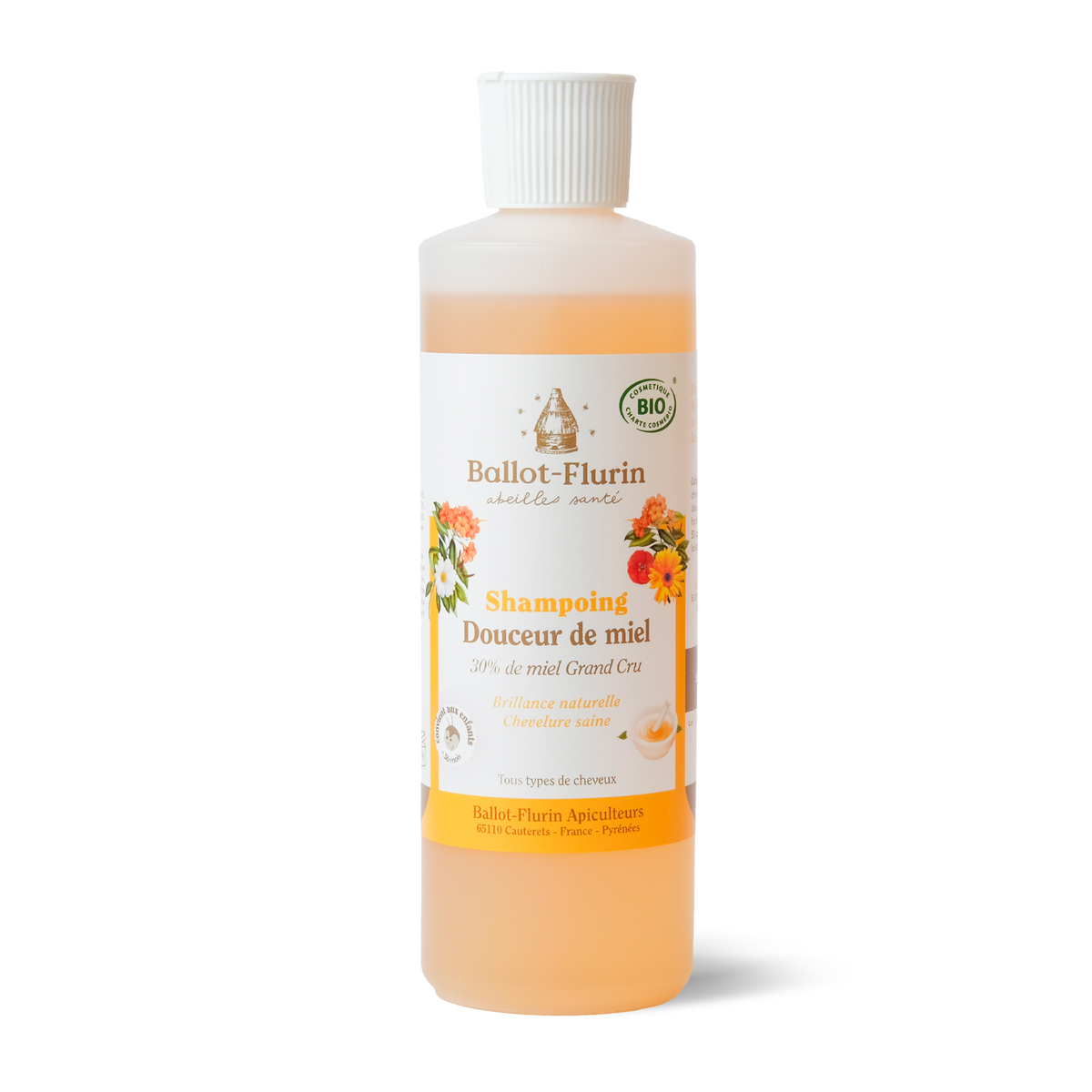 Shampoing doux sans parfum cuir chevelu sensible