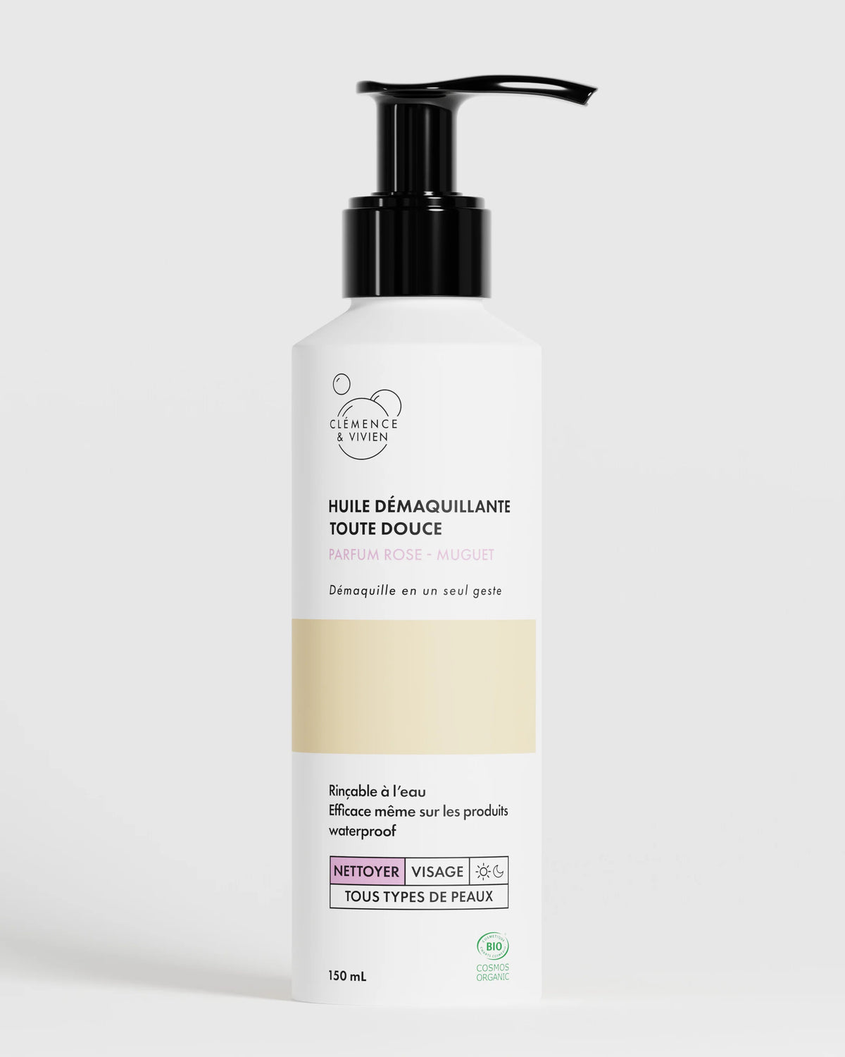 Huile démaquillante visage et yeux maquillage waterproof