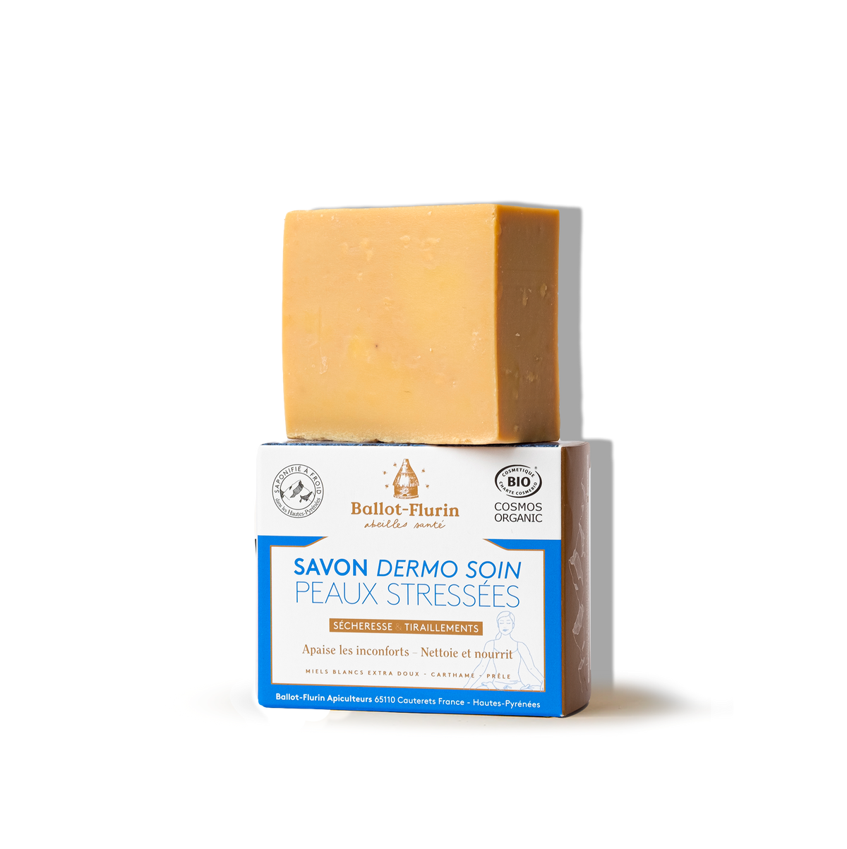 Dermo-care soap for stressed skin: Dryness &amp; Tightness