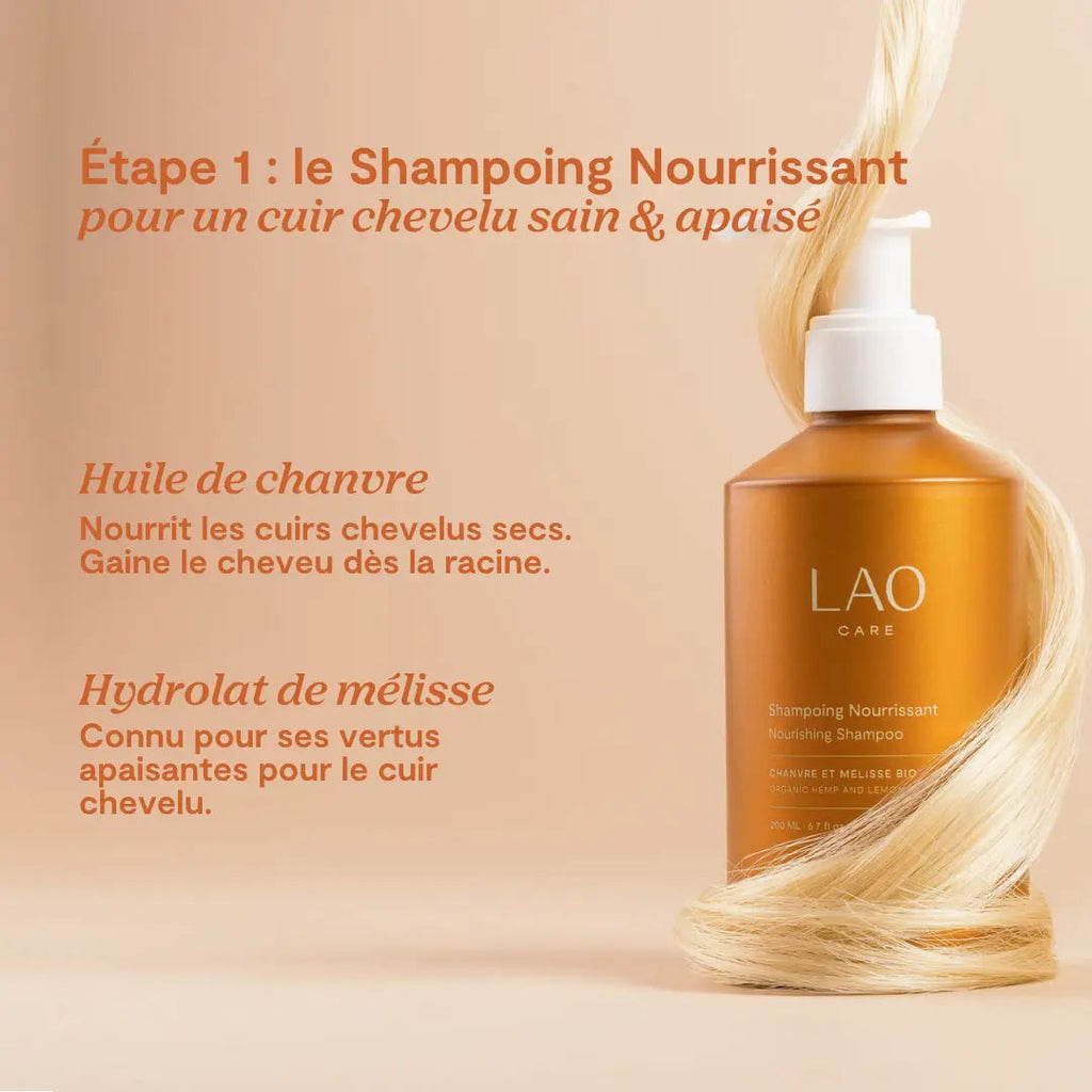 Huile de chanvre et hydrolat de mélisse