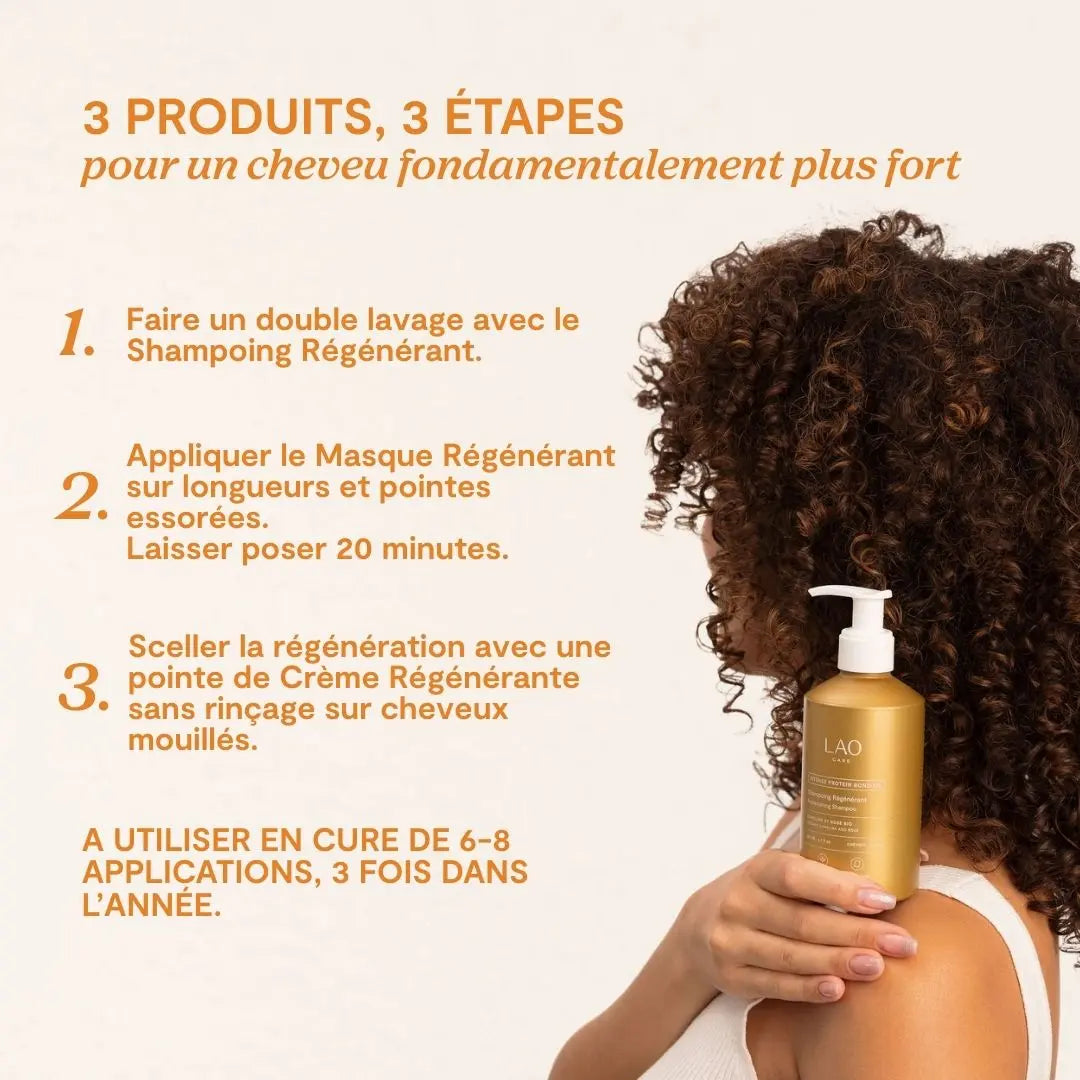 Les trois étapes de la cure régénérante LAO Care