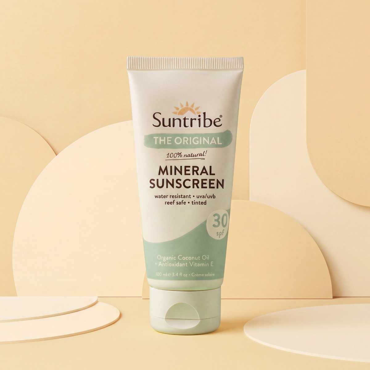 Crème Solaire Minérale Bio SPF30 – Oxyde de Zinc Non Nano