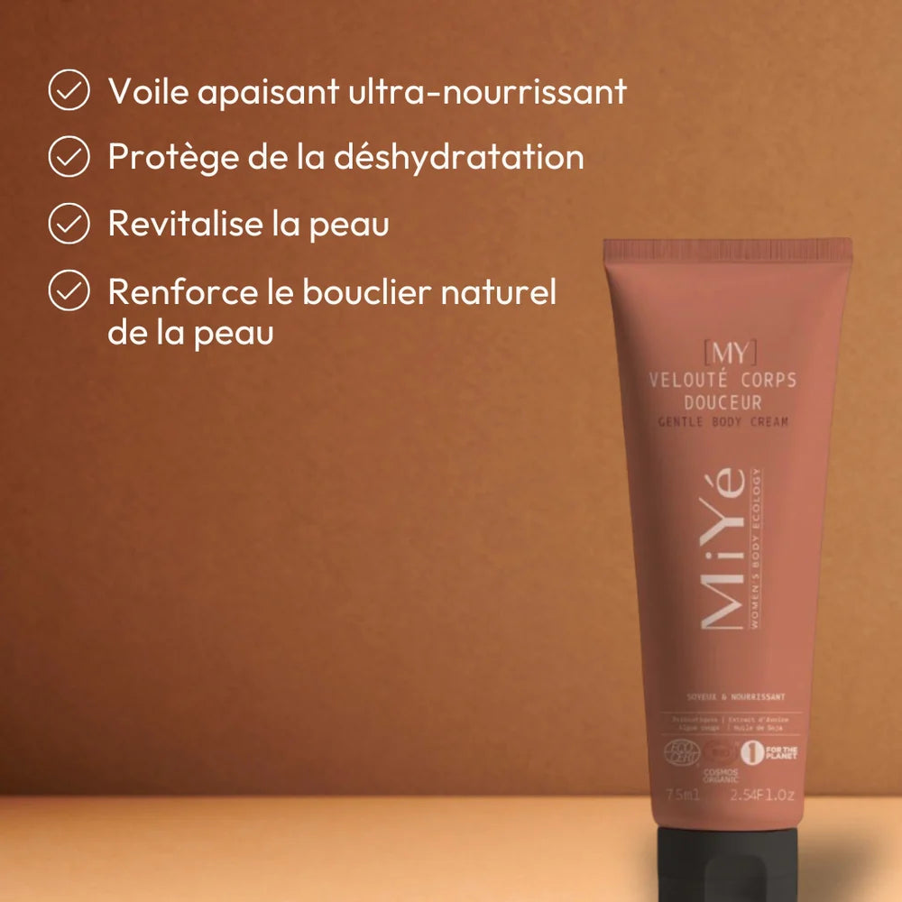 Soin corps nourrissant et apaisant pour peaux sensibles