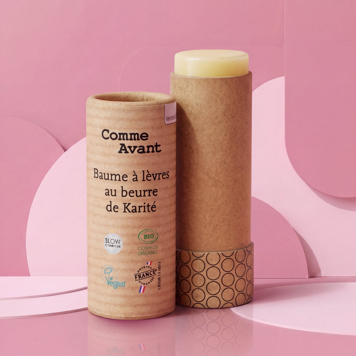 Baume à lèvres au beurre de karité | sans parfum