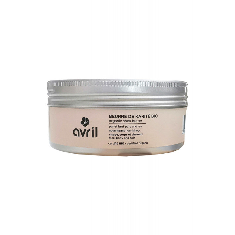 Beurre de karité bio brut – Visage, corps & cheveux – Avril