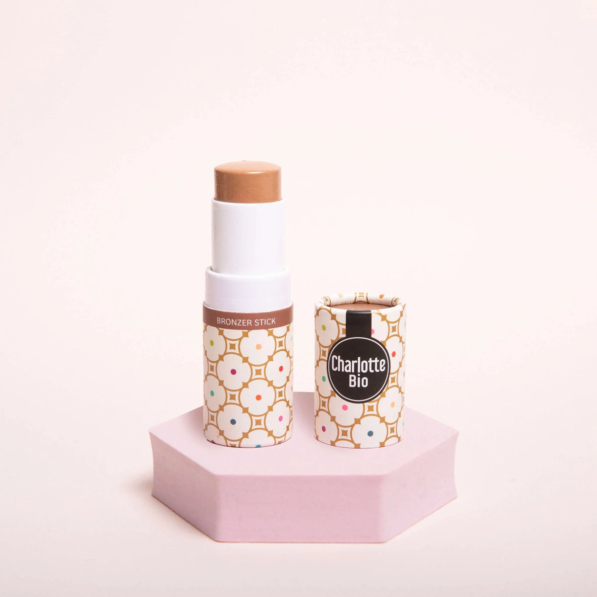 Bronzer stick bio effet bonne mine naturel – contouring visage