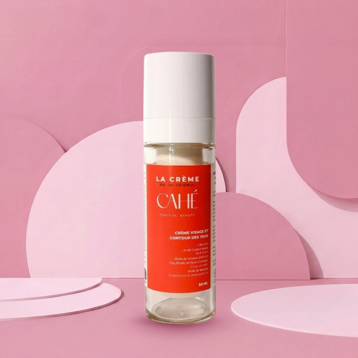 Crème visage et contour des yeux bio | acide hyaluronique et aloe vera