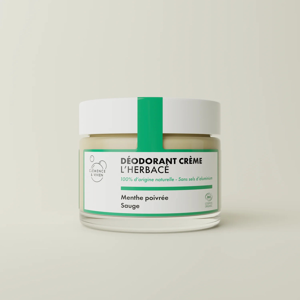 Déodorant naturel solide herbacé sans aluminium