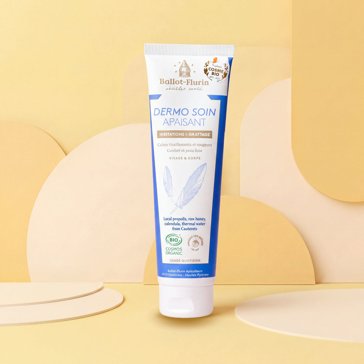 Dermo-soin apaisant sans parfum | propolis et aloe vera