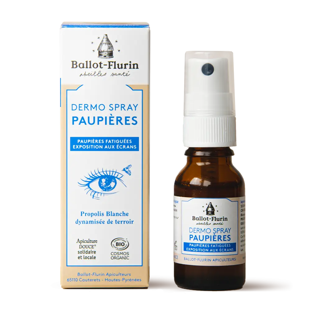 Dermo Spray Paupières - réduit les poches et hydrate